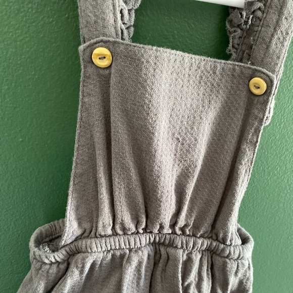 Cotton dungaree Dress - Picture 2 of 2
